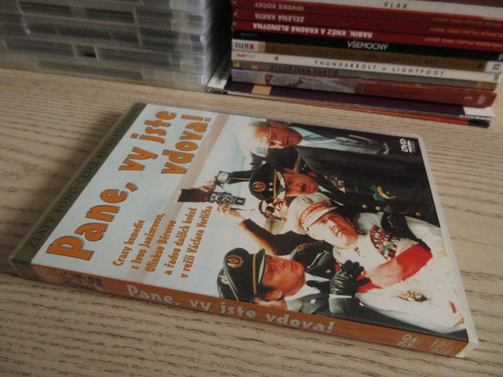 PANE, VY JSTE VDOVA!, DVD FILM ČR