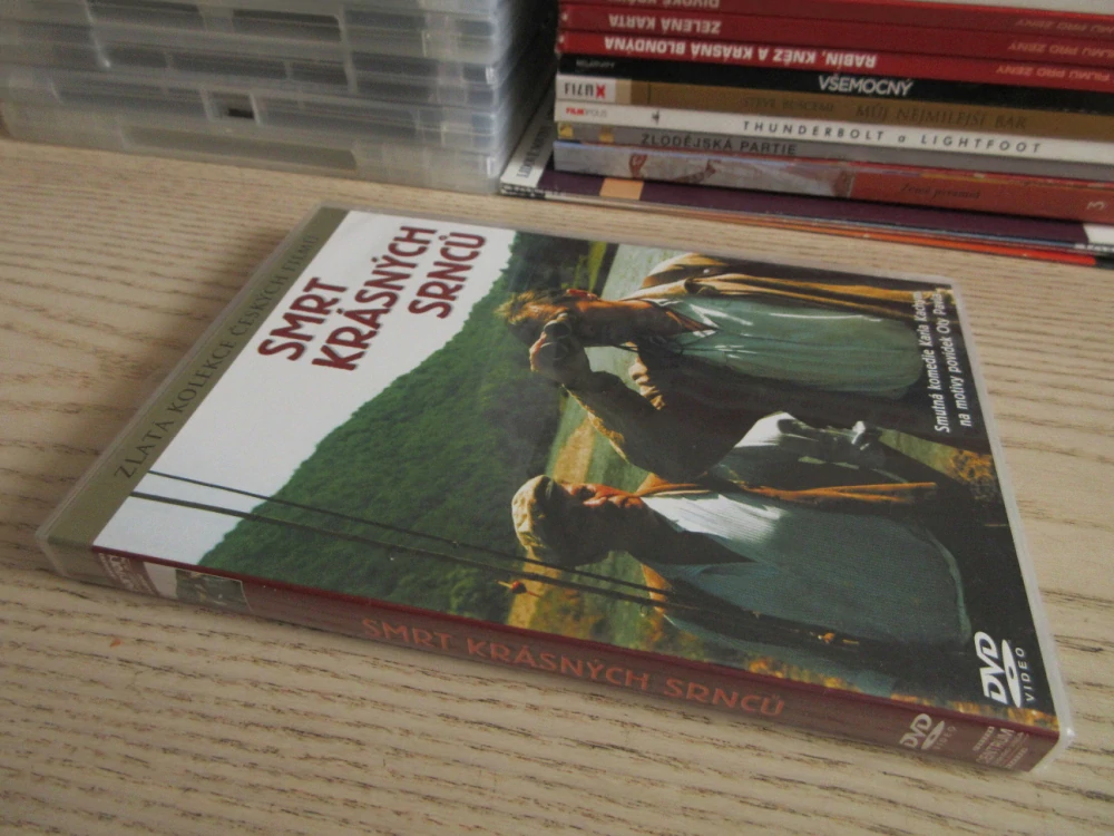 SMRT KRÁSNÝCH SRNCŮ, DVD FILM