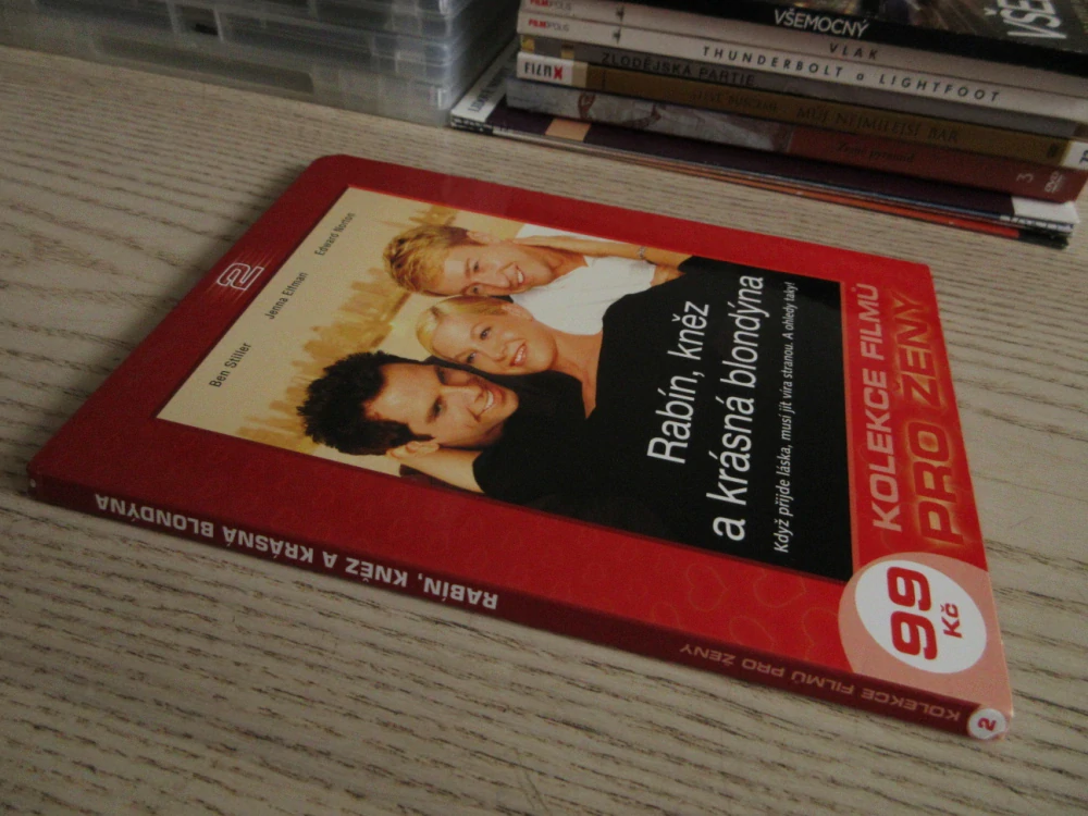 RABÍN, KNĚZ A KRÁSNÁ BLONDÝNA, DVD FILM 
