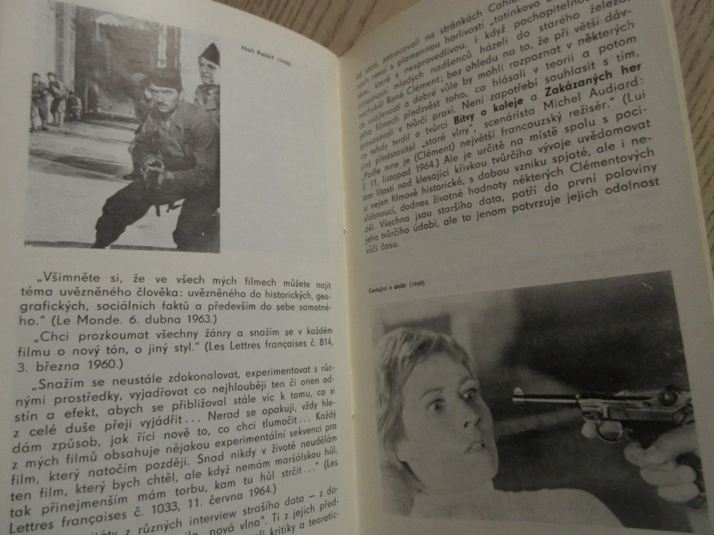 CLÉMENT RENÉ, FILMOVÝ SEŠIT, **an