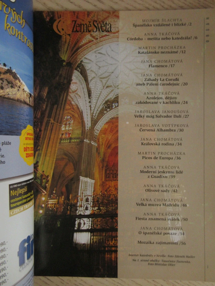 ZEMĚ SVĚTA ÚNOR/2003 - ŠPANĚLSKO, **an