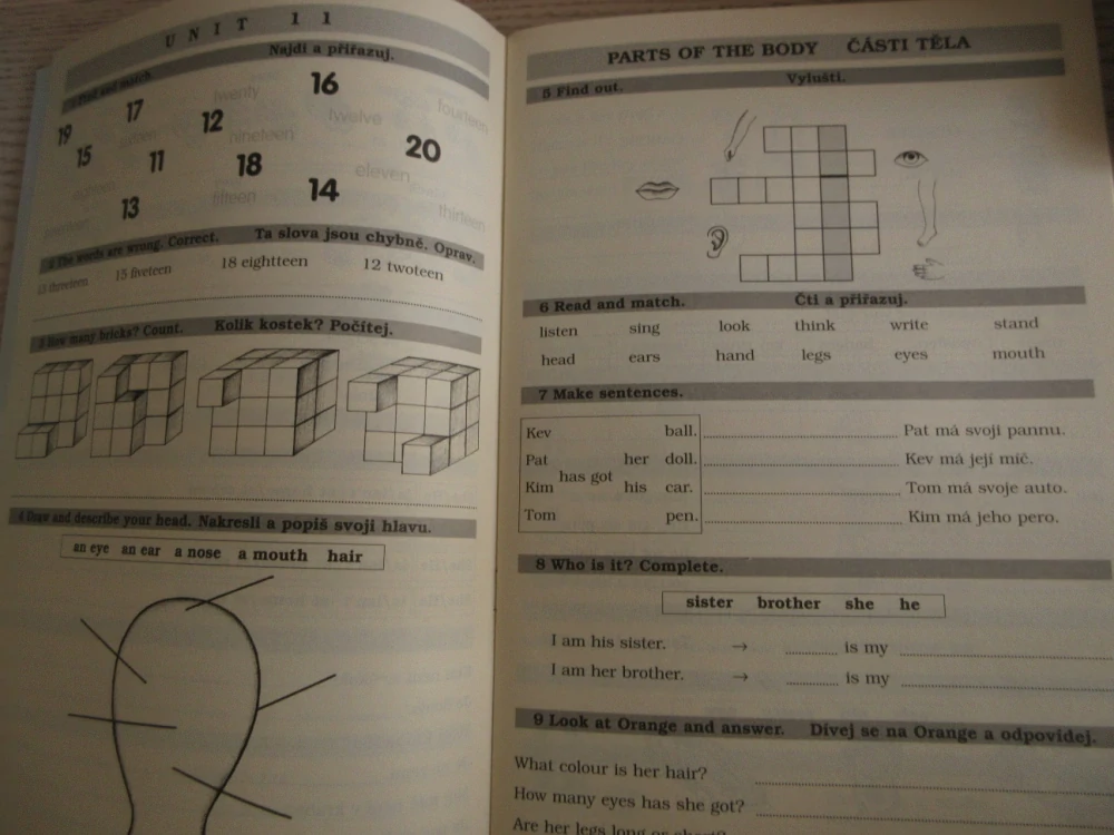 ANGLIČTINA PRO 4. ROČNÍK ZÁKLADNÍ ŠKOLY, MARIE ZAHÁLKOVÁ, **an