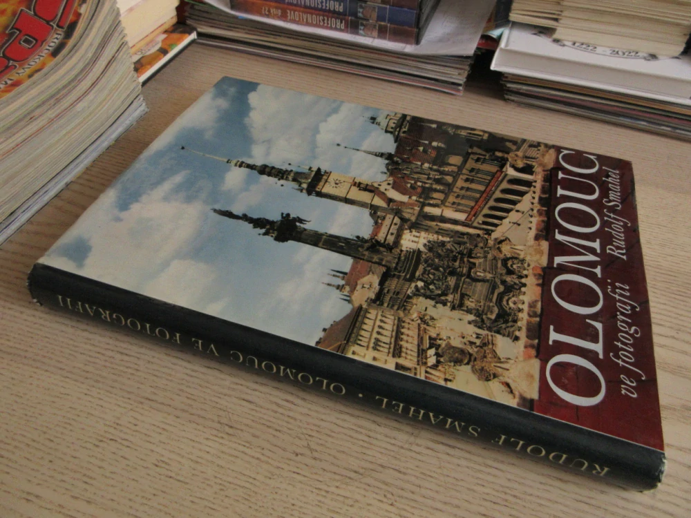 OLOMOUC VE FOTOGRAFII, AUTOGRAM, RUDOLF SMAHEL, **an