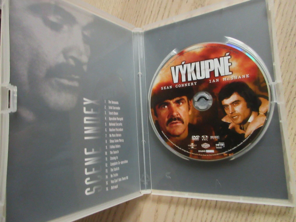 VÝKUPNÉ, GB OBAL, ČESKÁ VERZE, DVD FILM