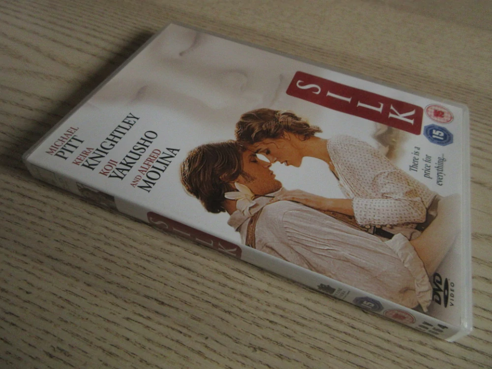 HEDVÁBÁ CESTA, M. PITT, K. KNIGHTLEY, GB OBAL, ČESKÁ VERZE, DVD FILM