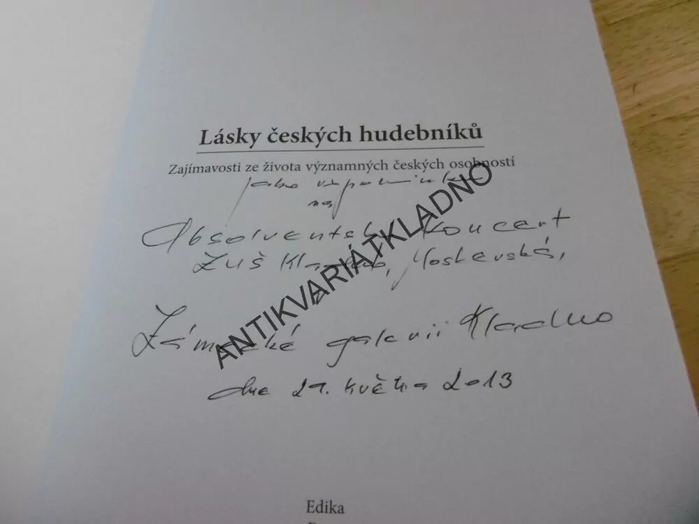 LÁSKY ČESKÝCH HUDEBNÍKŮ, MARTINA DRIJVEROVÁ