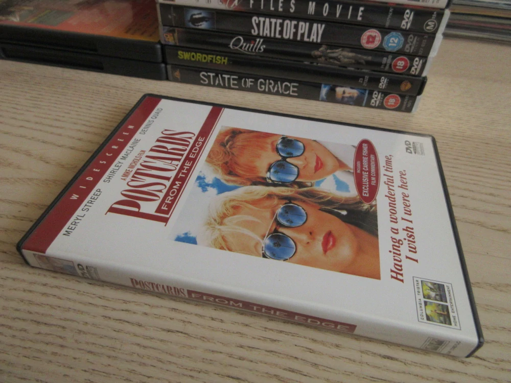 POHLEDNICE Z HOLLYWOODU, M. STREEP, D. QUAID, S. MACLAINE, DVD FILM