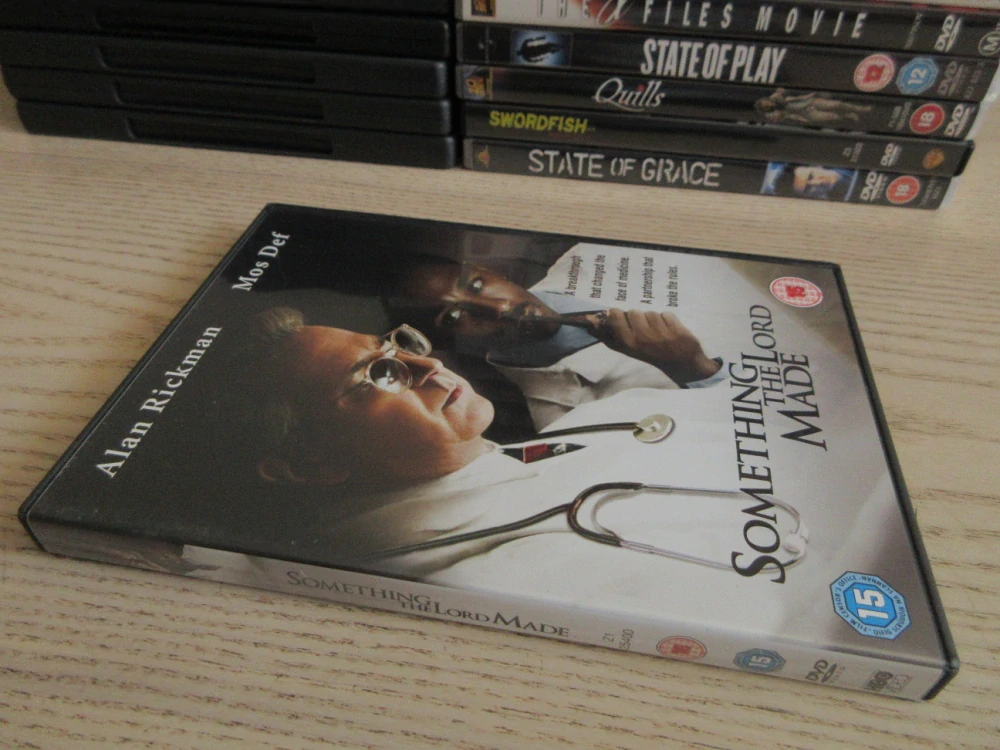 NĚCO, CO STVOŘIL BŮH, A. RICKMAN, M. DEF, DVD FILM