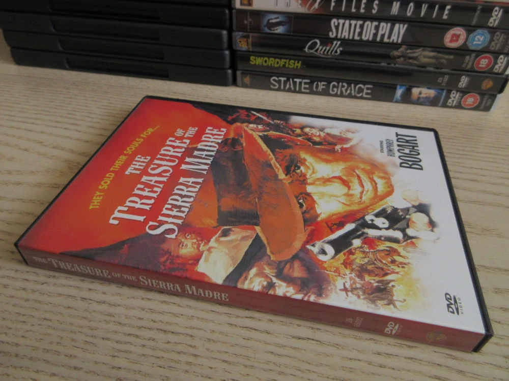 POKLAD NA SIERRA MADRE, T. HOLT, H. BOGART, DVD FILM