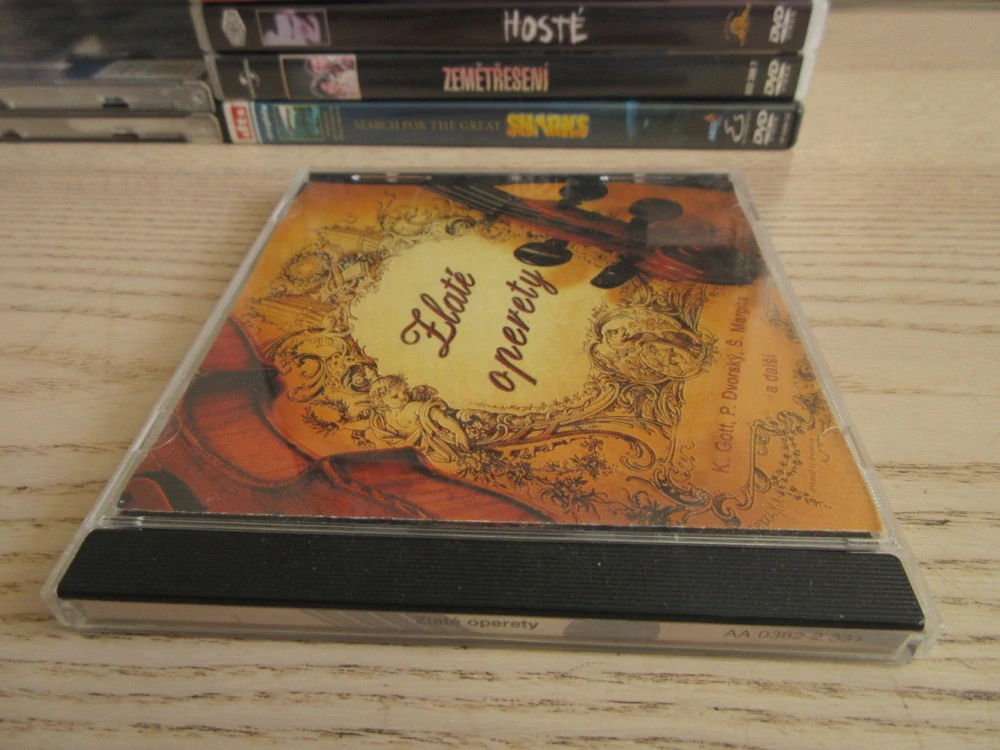 ZLATÉ OPERETY, K. GOTT, P. DVORSKÝ, Š. MARGITA A DALŠÍ, CD HUDBA