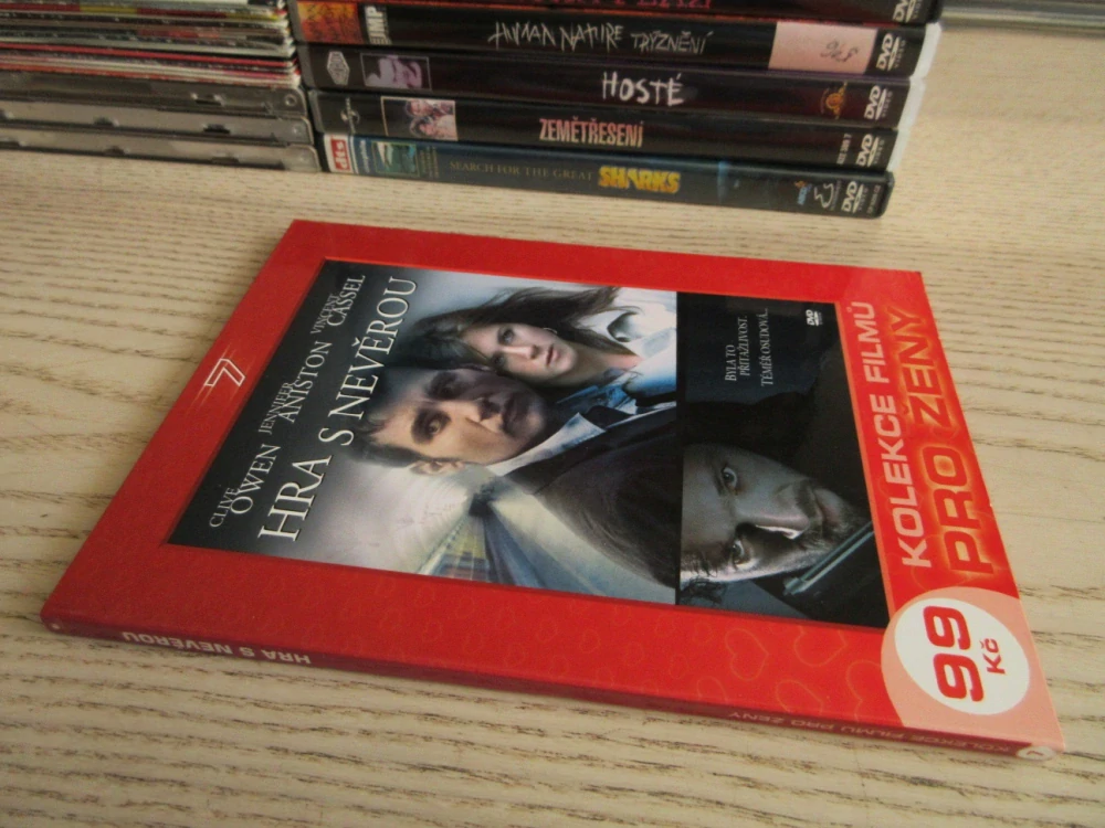 HRA S NEVĚROU, C. OWEN, J. ANISTON, V. CASSEL, DVD FILM