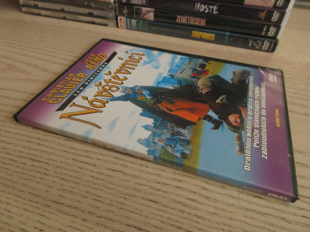 NÁVŠTĚVNÍCI, J. RENO, CH. CLAVIER, DVD FILM