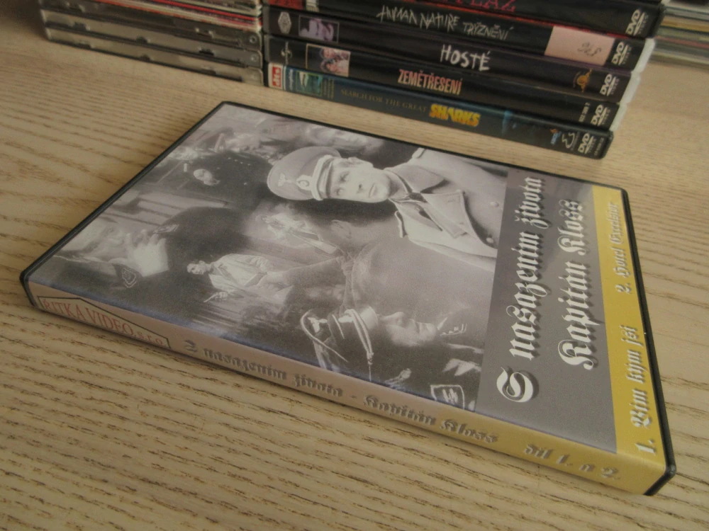 KAPITÁN KLOSS - S NASAZENÍM ŽIVOTA, DÍL 1+2, DVD FILM 