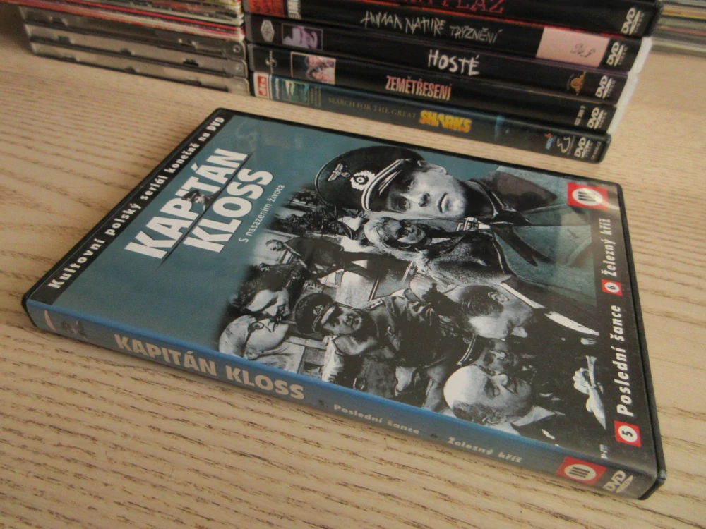 KAPITÁN KLOSS - S NASAZENÍM ŽIVOTA, DÍL 5+6, DVD FILM