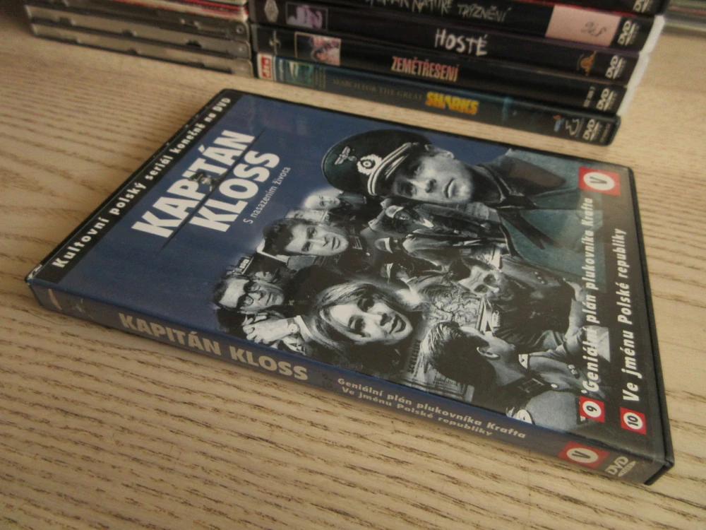 KAPITÁN KLOSS - S NASAZENÍM ŽIVOTA, DÍL 9+10, DVD FILM