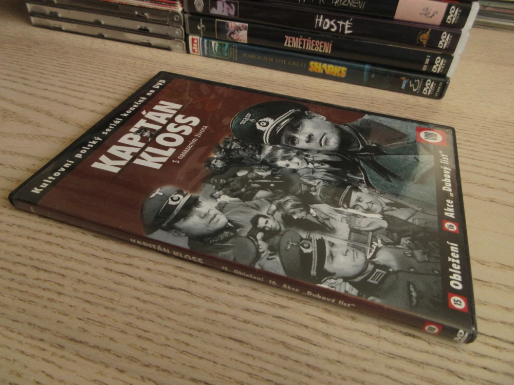KAPITÁN KLOSS - S NASAZENÍM ŽIVOTA, DÍL 15+16, DVD FILM 