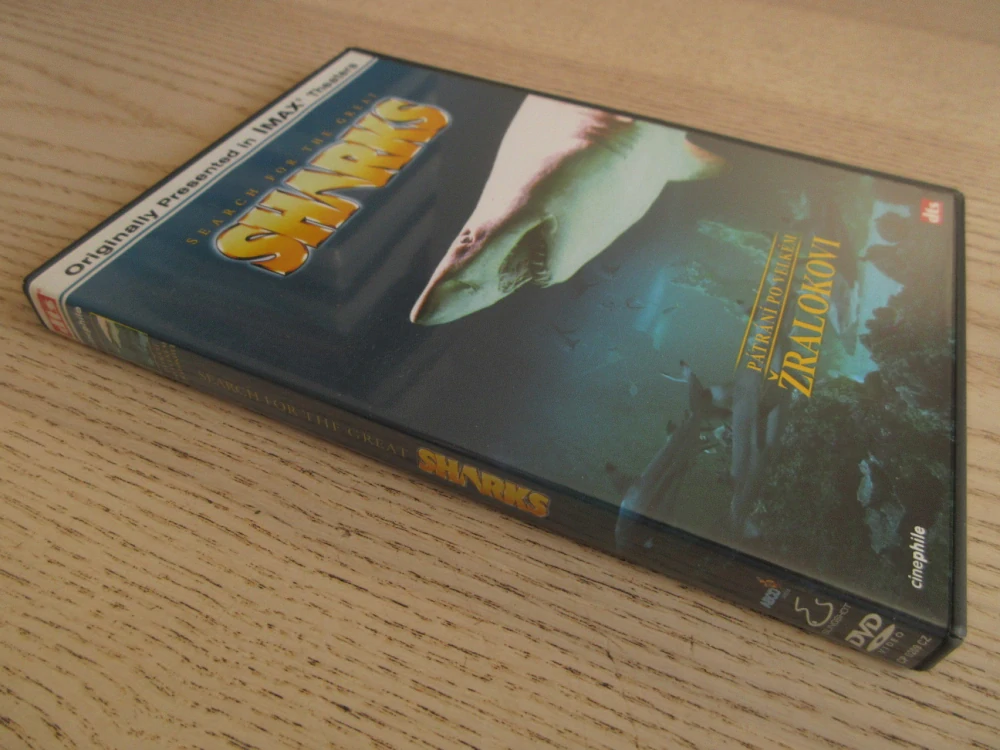 PÁTRÁNÍ PO VELKÉM ŽRALOKOVI, DVD FILM DOKUMENT