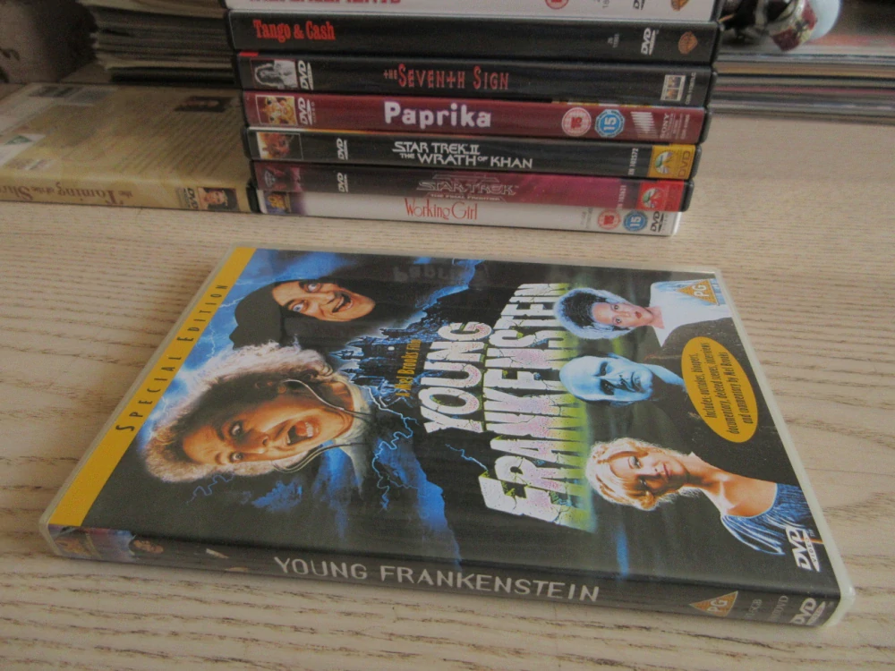 MLADÝ FRANKENSTEIN, R: M. BROOKS, G. WILDER, DVD FILM