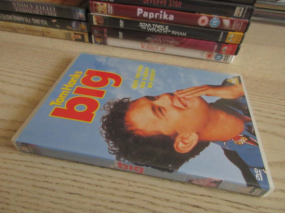 VELKÝ, T. HANKS, J. RUSHTON, DVD FILM