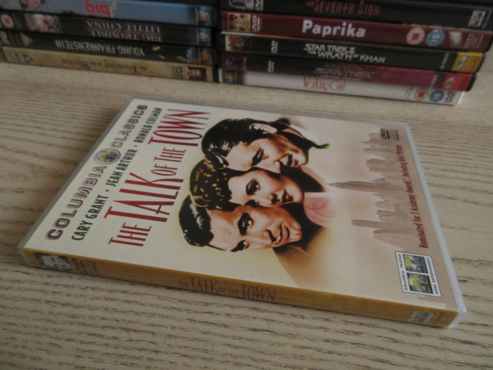 ROZRUCH VE MĚSTĚ, C. GRANT, J. ARTHUR, DVD FILM