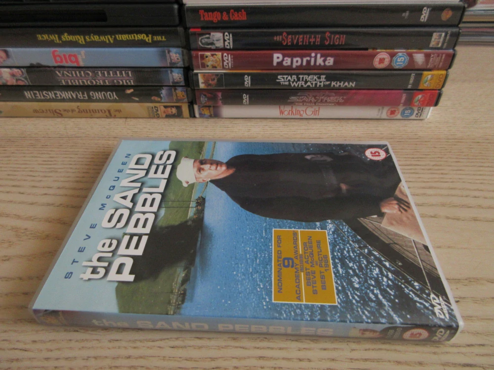SAND PEBBLES, S. MCQUEEN, DVD FILM