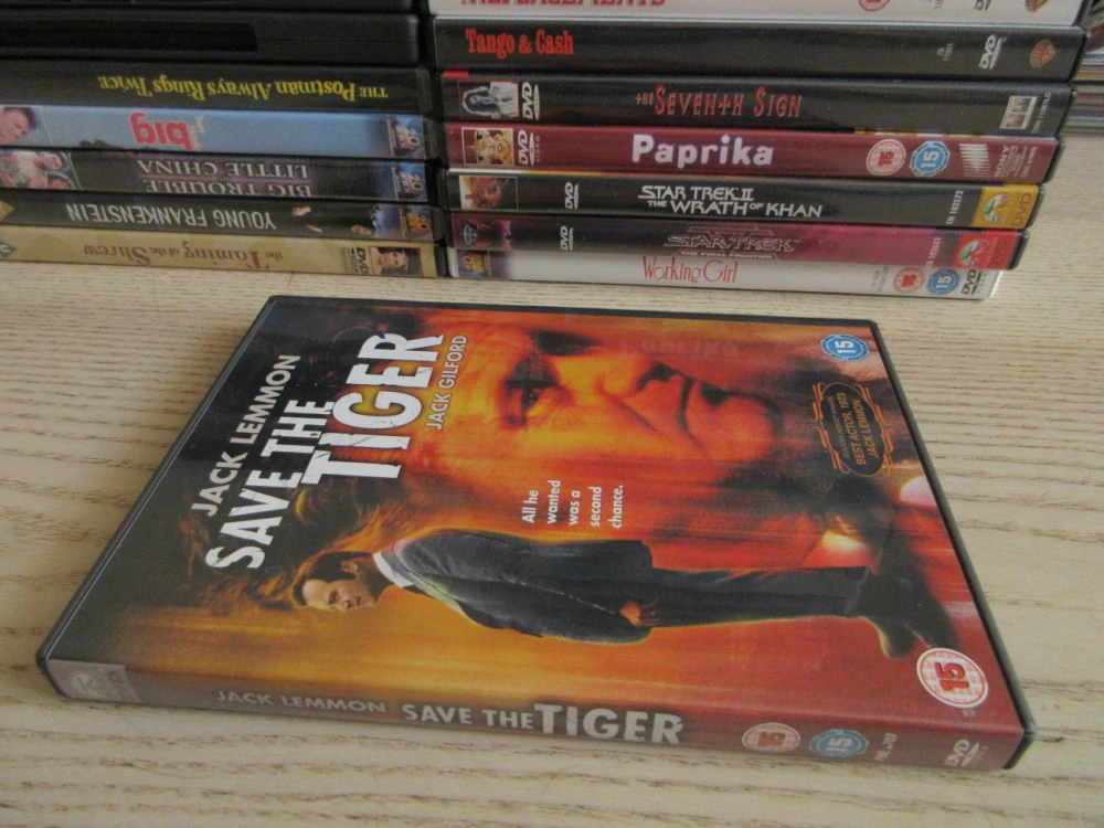 ZACHRAŇTE TYGRA, J. LEMMON, DVD FILM