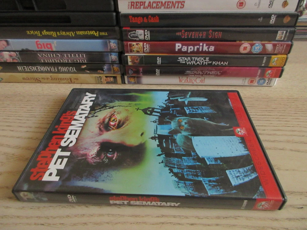 ŘBITOV DOMÁCÍCH ZVÍŘÁTEK, S. KING, F. GWYNNE, DVD FILM