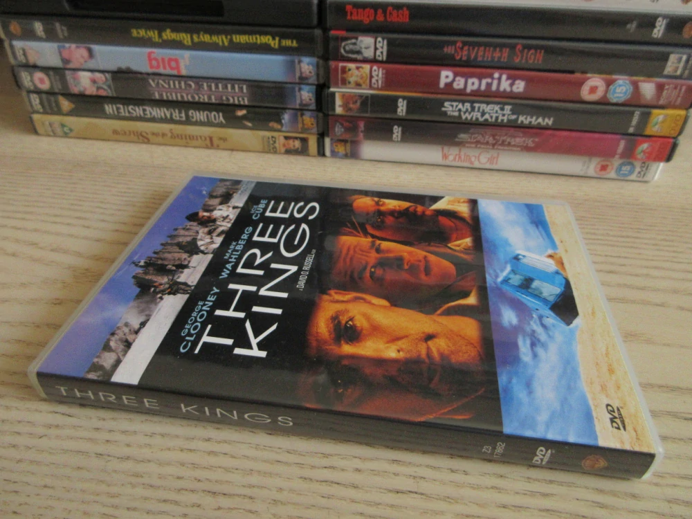 TŘI KRÁLOVÉ, G. CLOONEY, M. WAHLBERG, ICE CUBE, DVD FILM