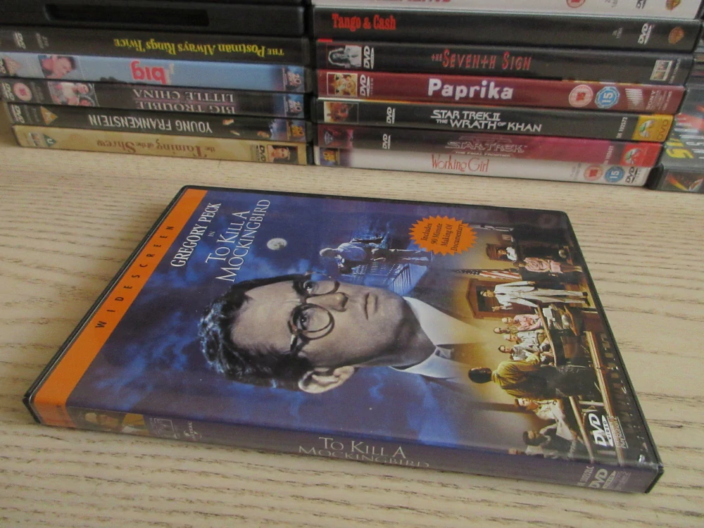 JAKO ZABÍT PTÁČKA, G. PECK, DVD FILM