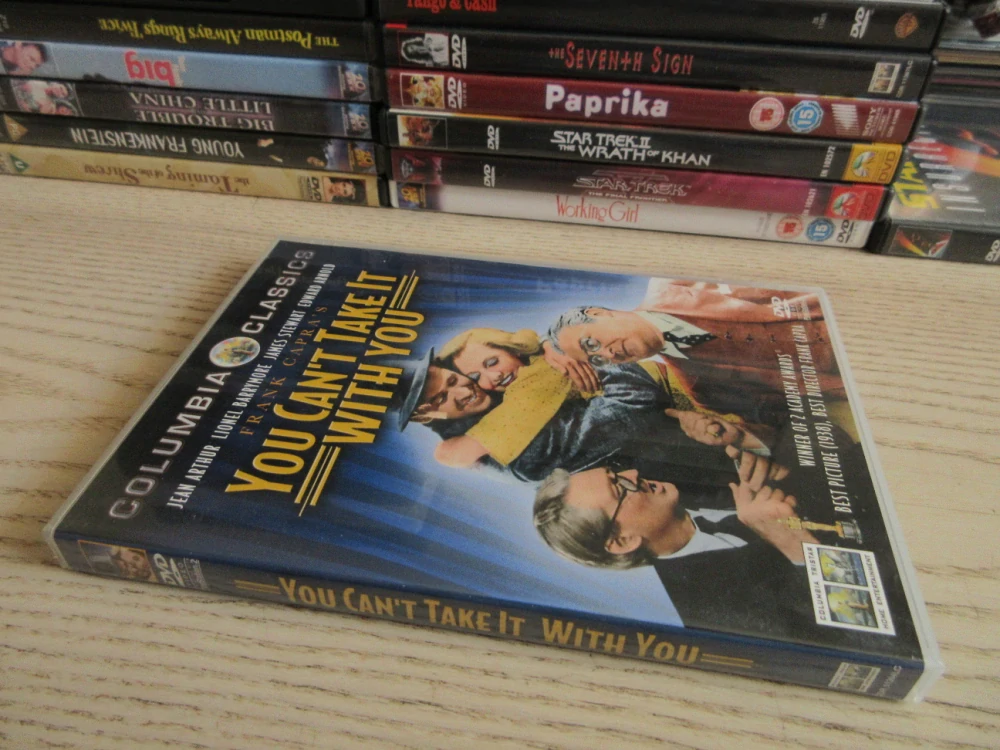 VŽDYŤ JSME JEN JEDNOU NA SVĚTĚ, J. ARTHUR, L. BARRYMORE, E. ARNOLD, DVD FILM
