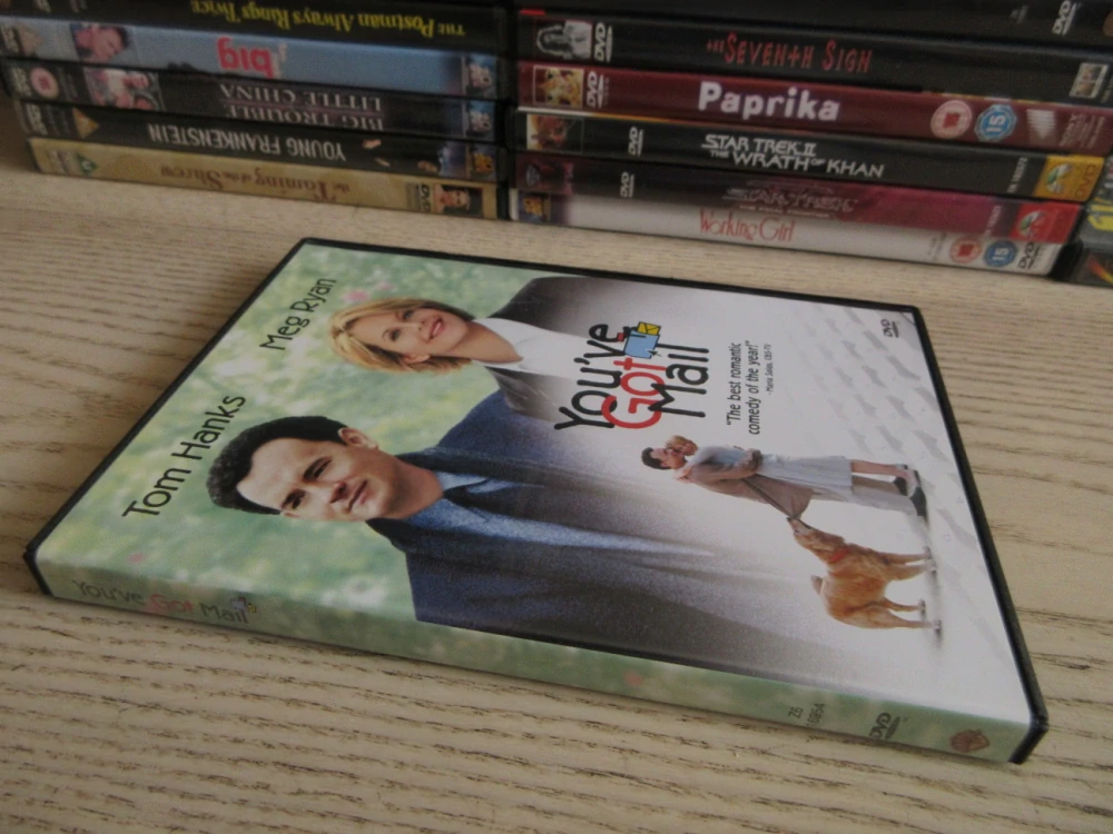 LÁSKA PŘES INTERNET, T. HANKS, M. RYAN, DVD FILM