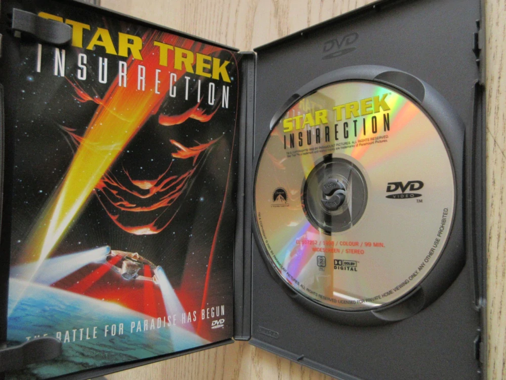 STAR TREK IX: VZPOURA, L. NIMOY, DVD FILM