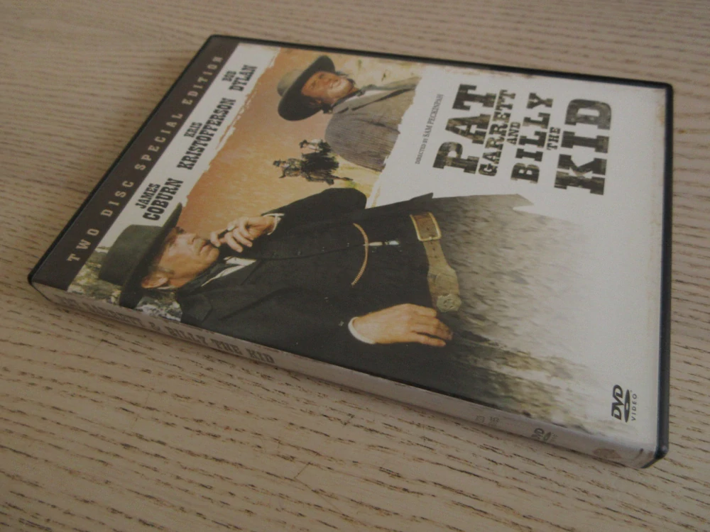 PAT GARRETT AND BILLY THE KID, J. COBURN, B. DYLAN, 2X DVD FILM