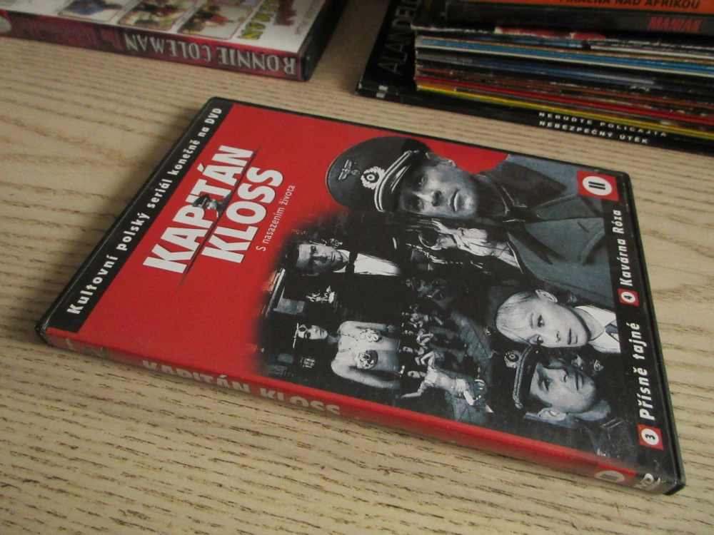 KAPITÁN KLOSS - S NASAZENÍM ŽIVOTA, DÍL 3+4, DVD FILM 