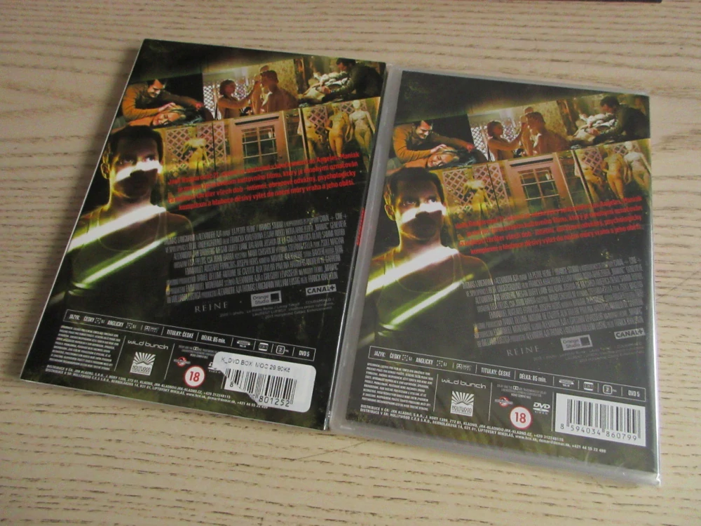 MANIAK, E. WOOD, N. ARNEZEDER, DVD FILM