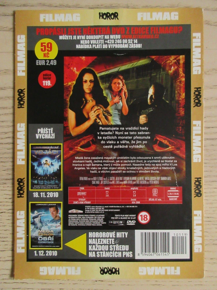 HADI VE VLAKU, J. CASTRO, J. RUIZ, DVD FILM