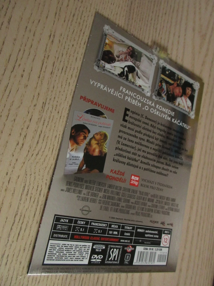 TAKOVÁ NORMÁLNÍ KRÁLOVSKÁ RODINKA, V. LEMERCIE, C. DENEUVE, L. WILSON, DVD FILM
