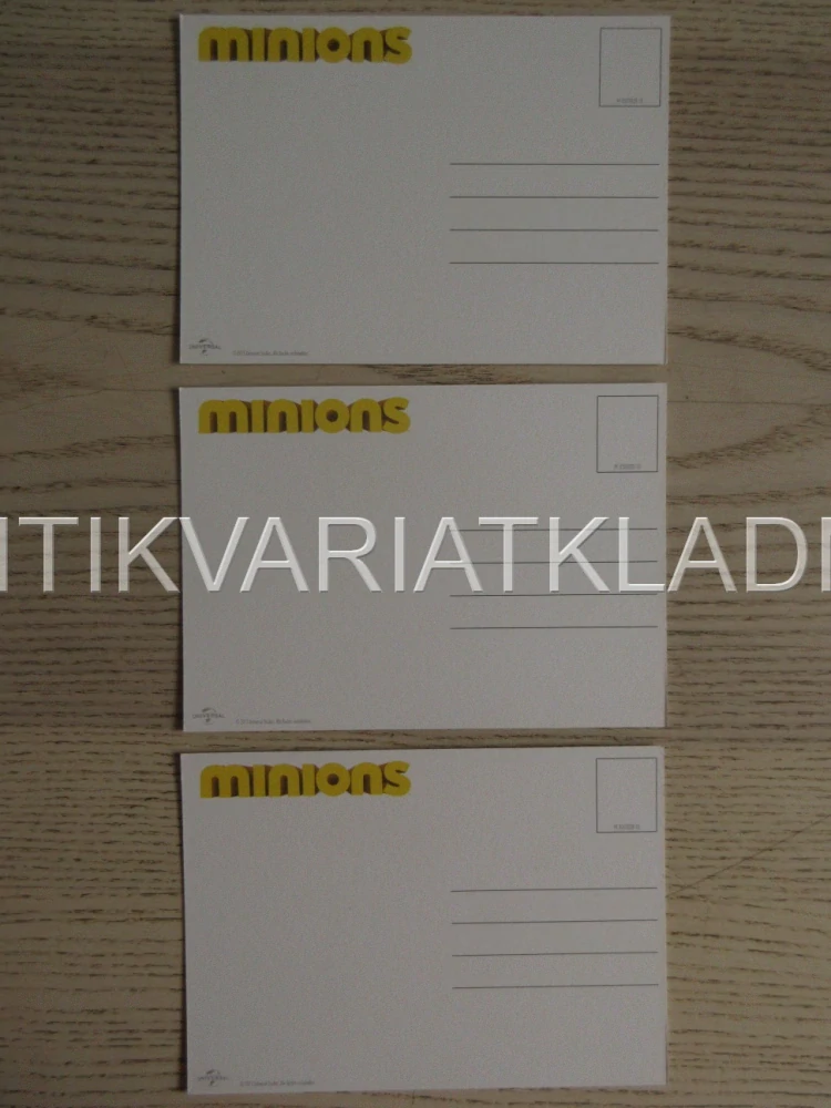 MIMONI, POHÁDKA, 3X POHLEDNICE 723