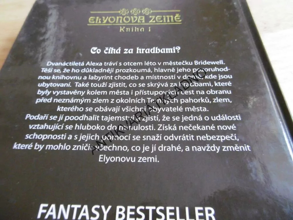 ELYONOVA ZEMĚ, 1.,TEMNÉ HORY, PATRICK CARMAN, **an