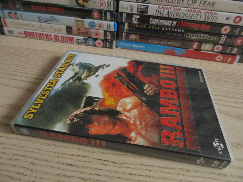 RAMBO 3., STALLONE, GB OBAL, ČESKÁ VERZE, DVD FILM