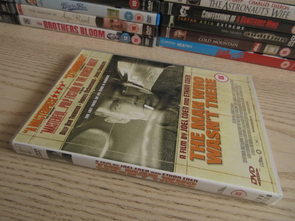 MUŽ, KTERÝ NEBYL, GB OBAL, ČESKÉ DVD FILM
