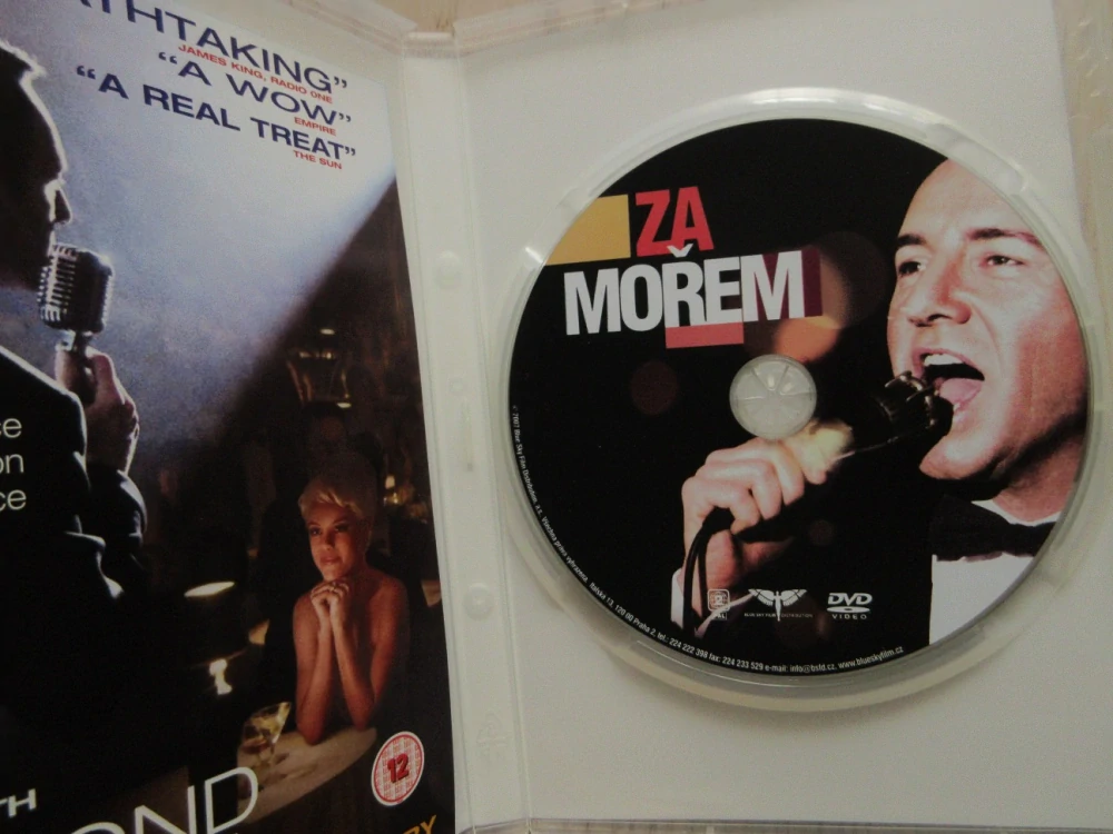 ZA MOŘEM, SPACEY,  GB OBAL, ČESKÉ DVD FILM