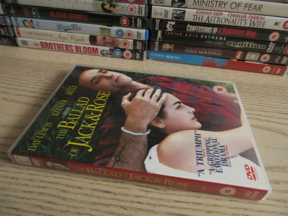 OSTROV SAMOTY, DAY-LEWIS, GB OBAL, ČESKÉ DVD FILM