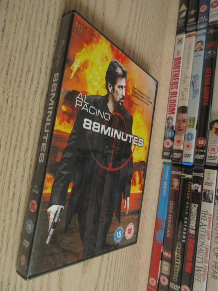 88 MINUT, AL PACINO, GB OBAL, ČESKÉ DVD FILM