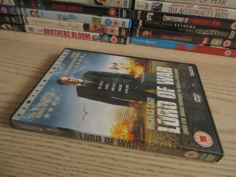 OBCHODNÍK SE SMRTÍ, CAGE, GB OBAL, 2X ČESKÉ DVD FILM