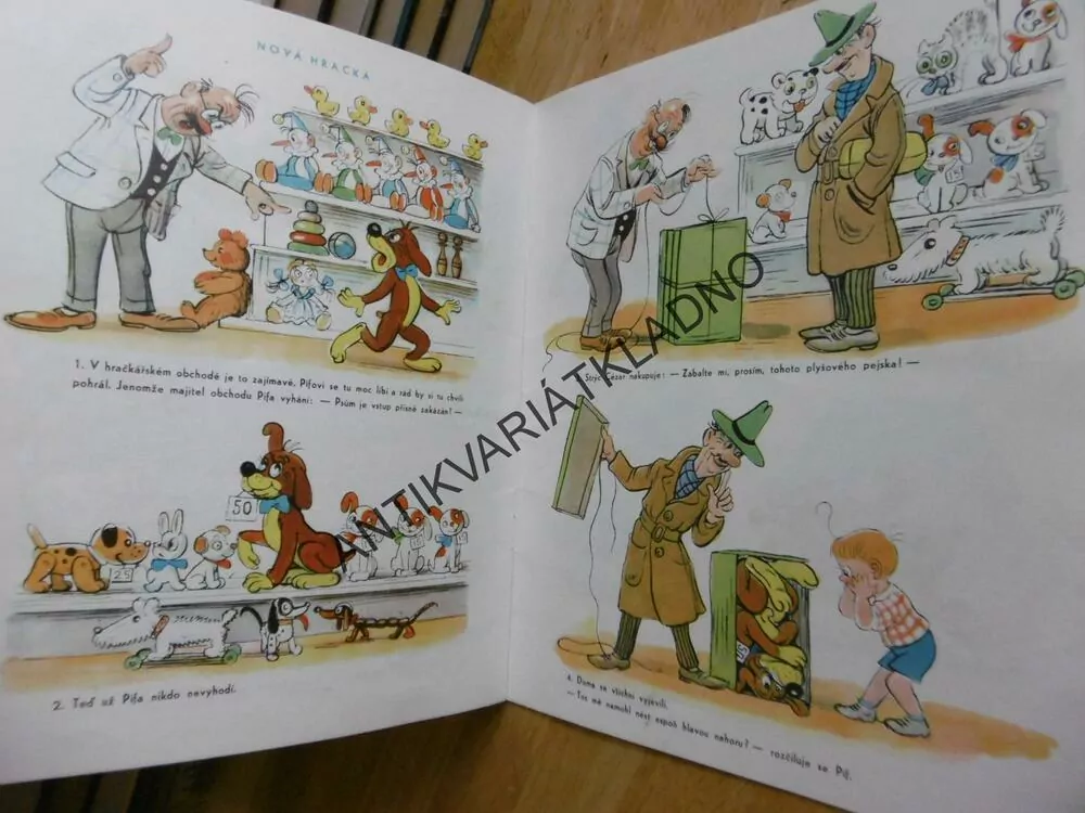 PIFOVA NOVÁ DOBRODRUŽSTVÍ, KOMIKS PIF