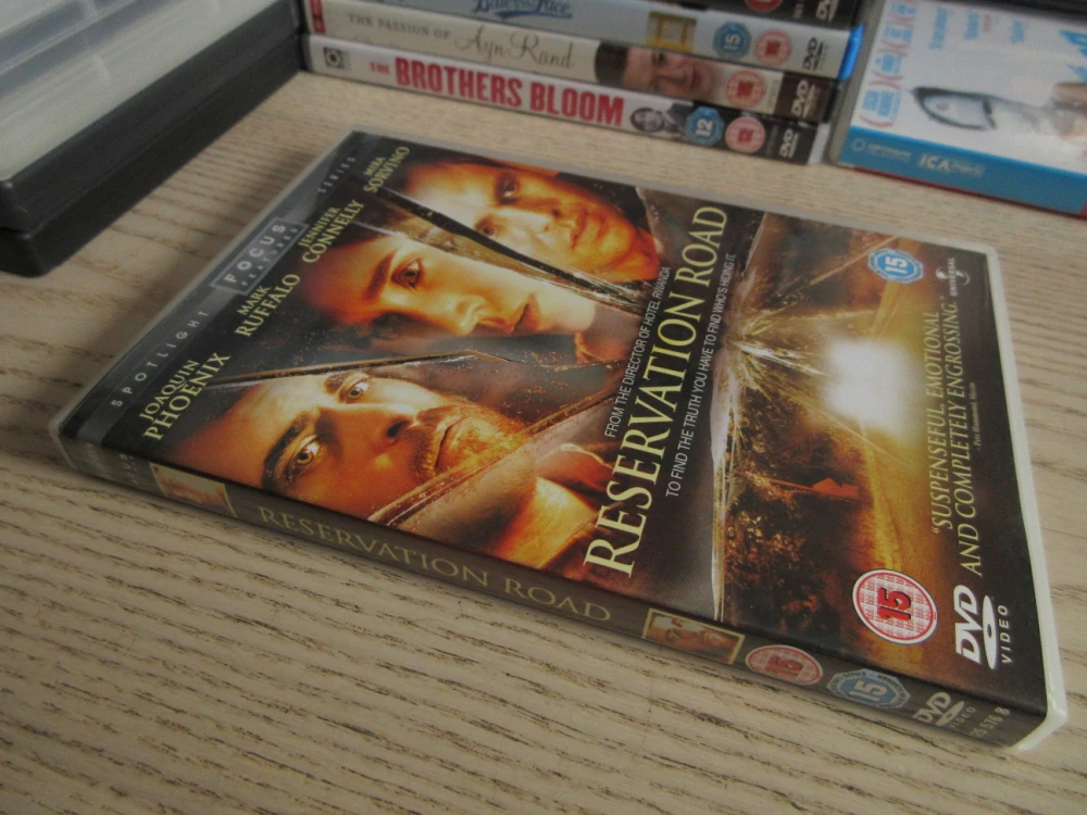 RESERVATION ROAD, PHOENIX, RUFFALO, GB OBAL, ČESKÉ DVD FILM