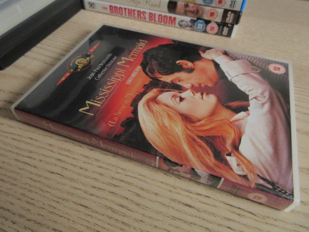 SIRÉNA OD MISSISSIPPI, BELMONDO, DENEUVE, GB OBAL, ČESKÉ DVD FILM