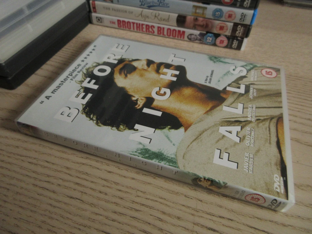 NEŽ SE SETMÍ, BARDEM, DEPP, GB OBAL, ČESKÉ DVD FILM