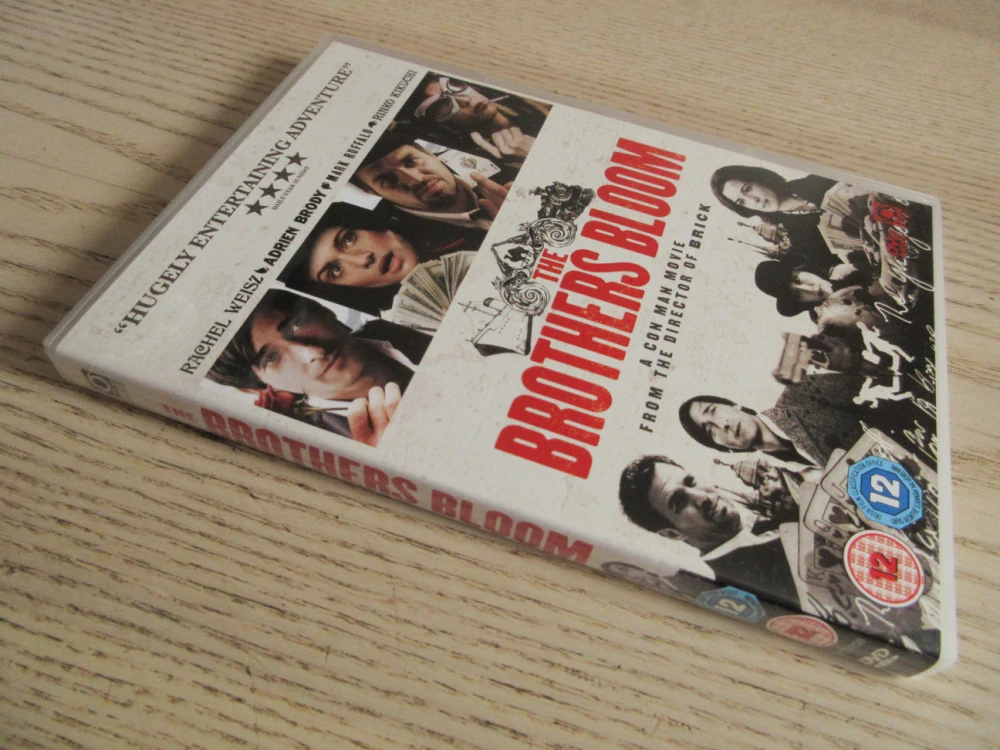 BRATŘI BLOOMOVI, BRODY, WEISZ, GB OBAL, ČESKÉ DVD FILM